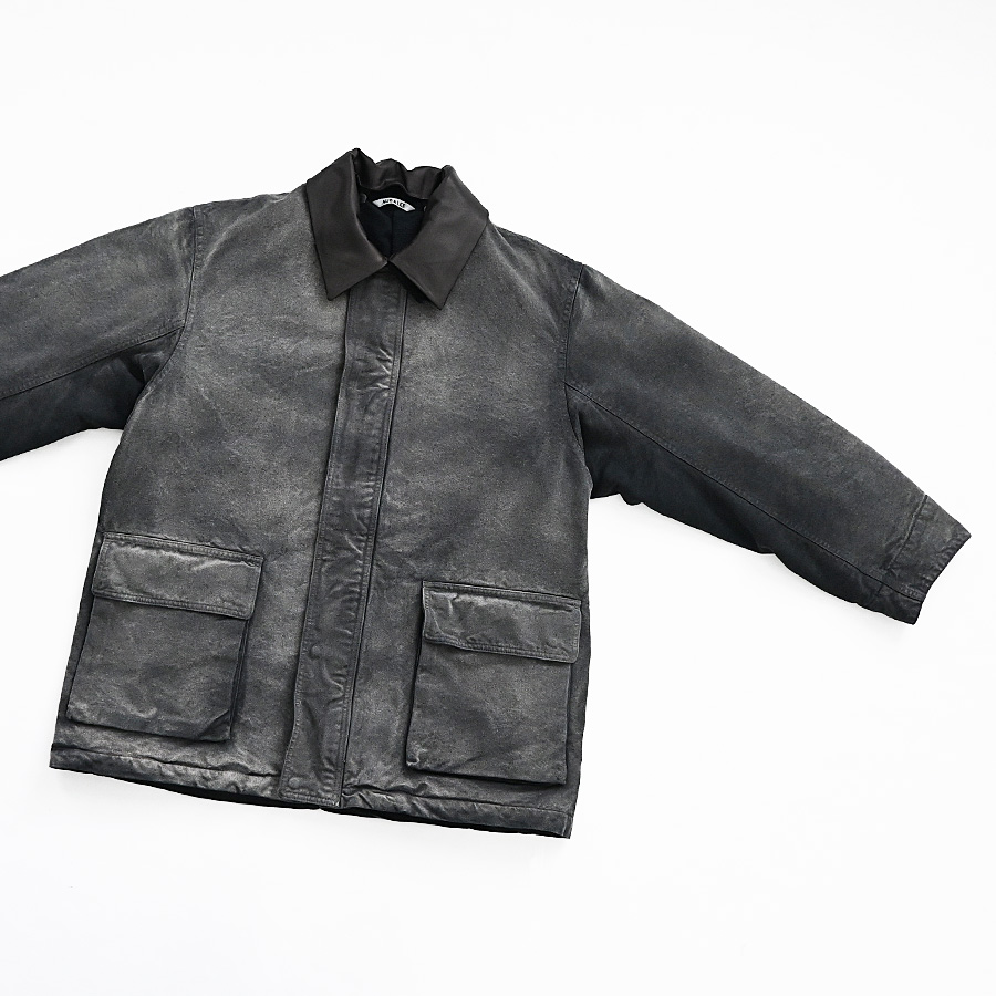 AURALEE (オーラリー) PRODUCT DYED ORGANIC COTTON DUCK BLOUSON