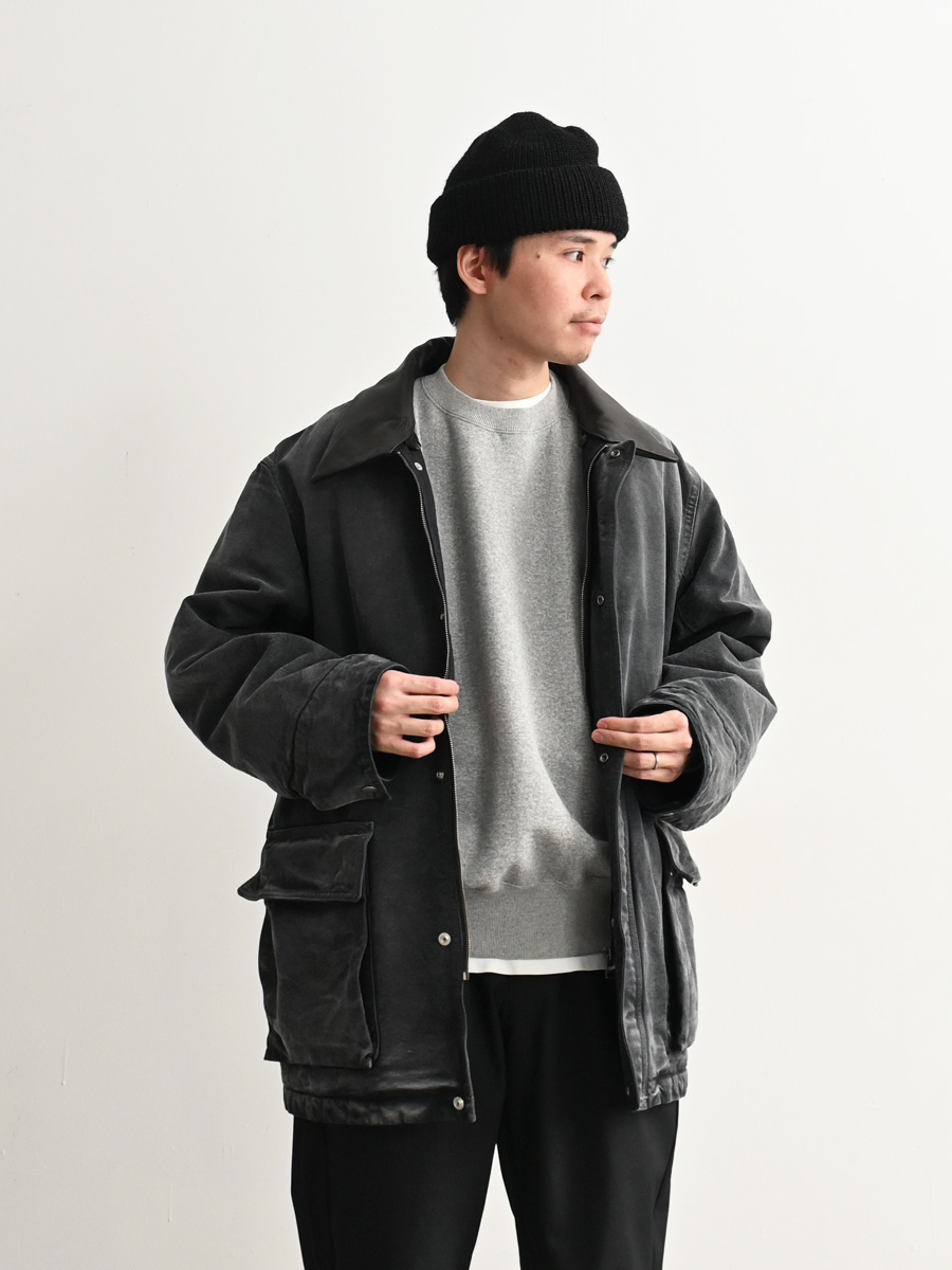 AURALEE (オーラリー) PRODUCT DYED ORGANIC COTTON DUCK BLOUSON