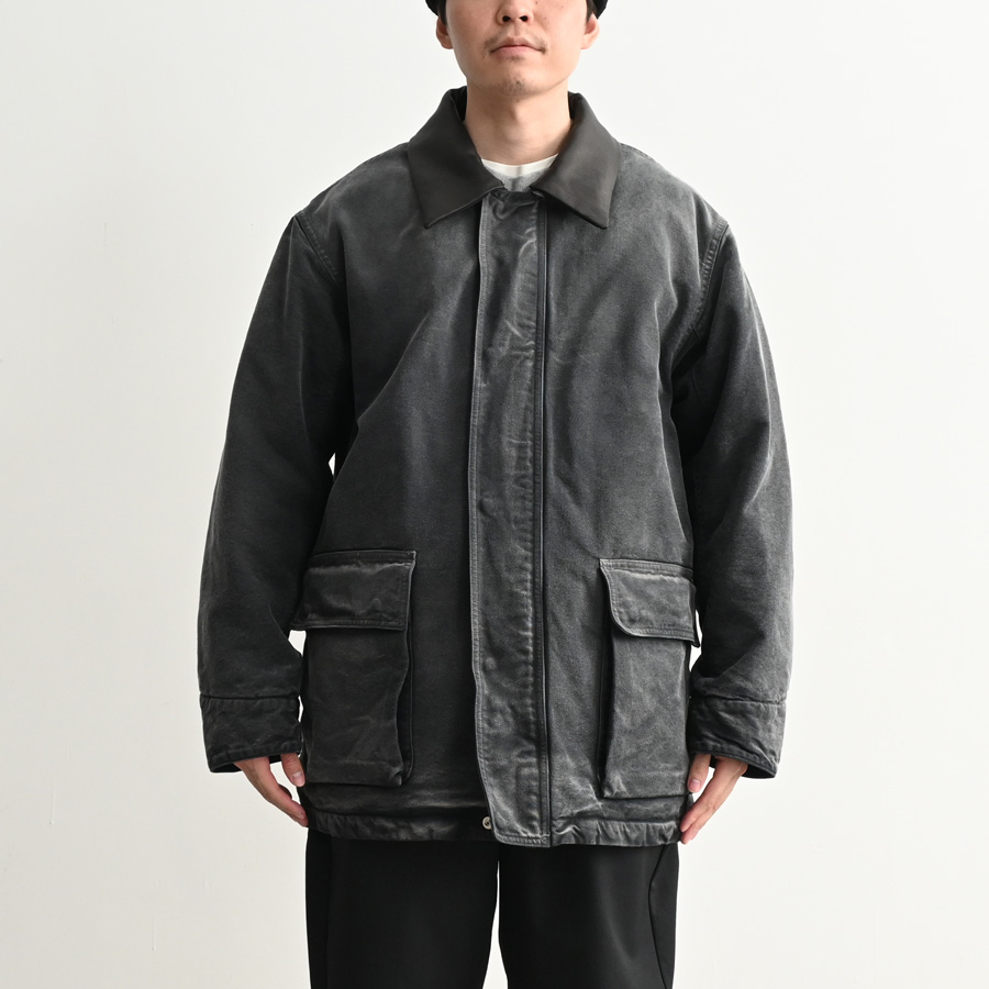 新品オーラリー オーガニックコットンダックブルゾン サイズ1 ブルゾン