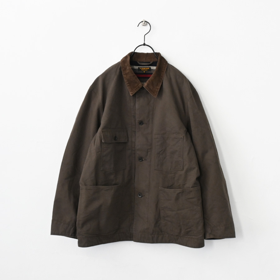 A Vontade（アボンタージ) Coverall w/Blanket Liner -Surfur Dyeing