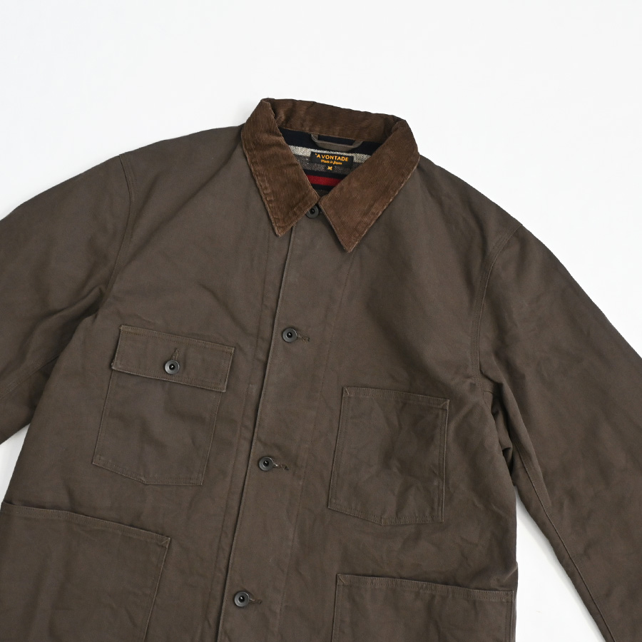 美品　アボンタージ　A Vontade カバーオール XL オリーブ 美品 アボンタージ A Vontade カバーオール XL オリーブ