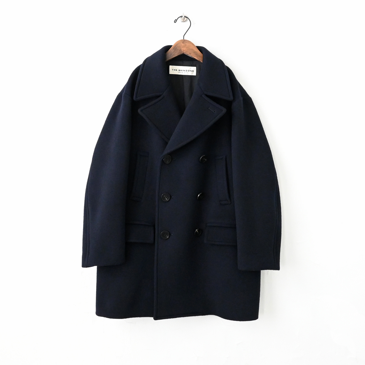 THE SHINZONE(ザ シンゾーン)OVERSIZED WOOL PEACOAT