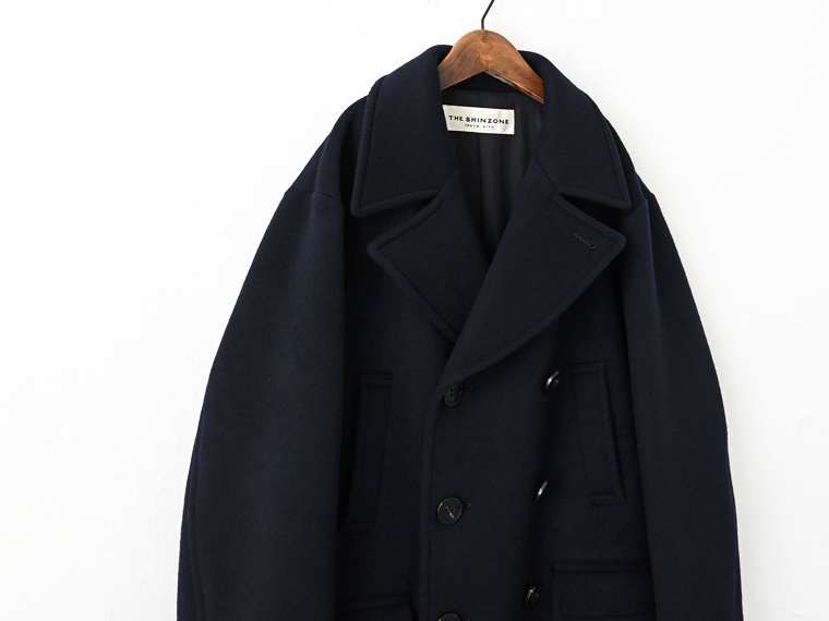 THE SHINZONE(ザ シンゾーン)OVERSIZED WOOL PEACOAT