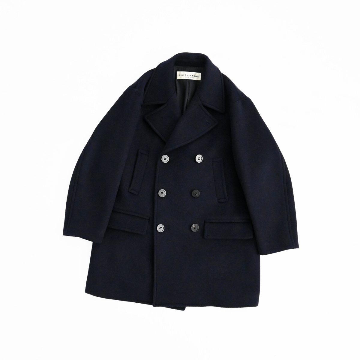 THE SHINZONE(ザ シンゾーン)OVERSIZED WOOL PEACOAT