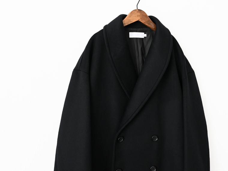 Graphpaper(グラフペーパー) Light Melton Shawl Collar Coat