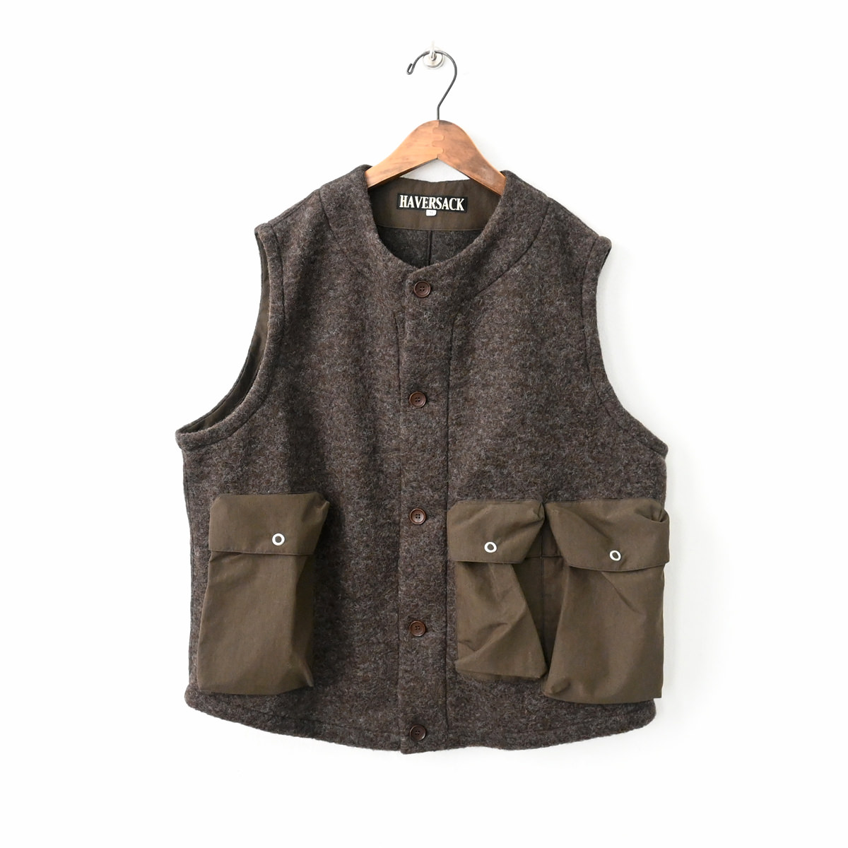 専用　おまとめ2点　美品　Haversack ベスト 442424 ヘリンボーンツィード モーターサイクルベスト – HAVERSACK