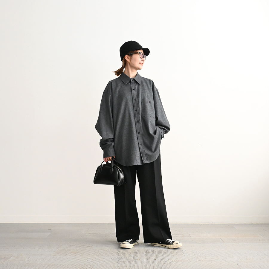 PHEENY(フィーニー) Amunzen 2 tuck wide pants