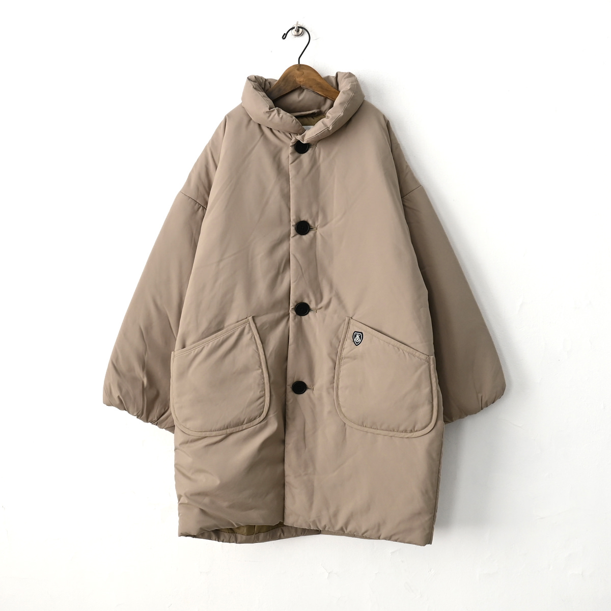 ORCIVAL スタンドカラー 中綿ブルゾン マスタード サイズ1 ORCIVAL