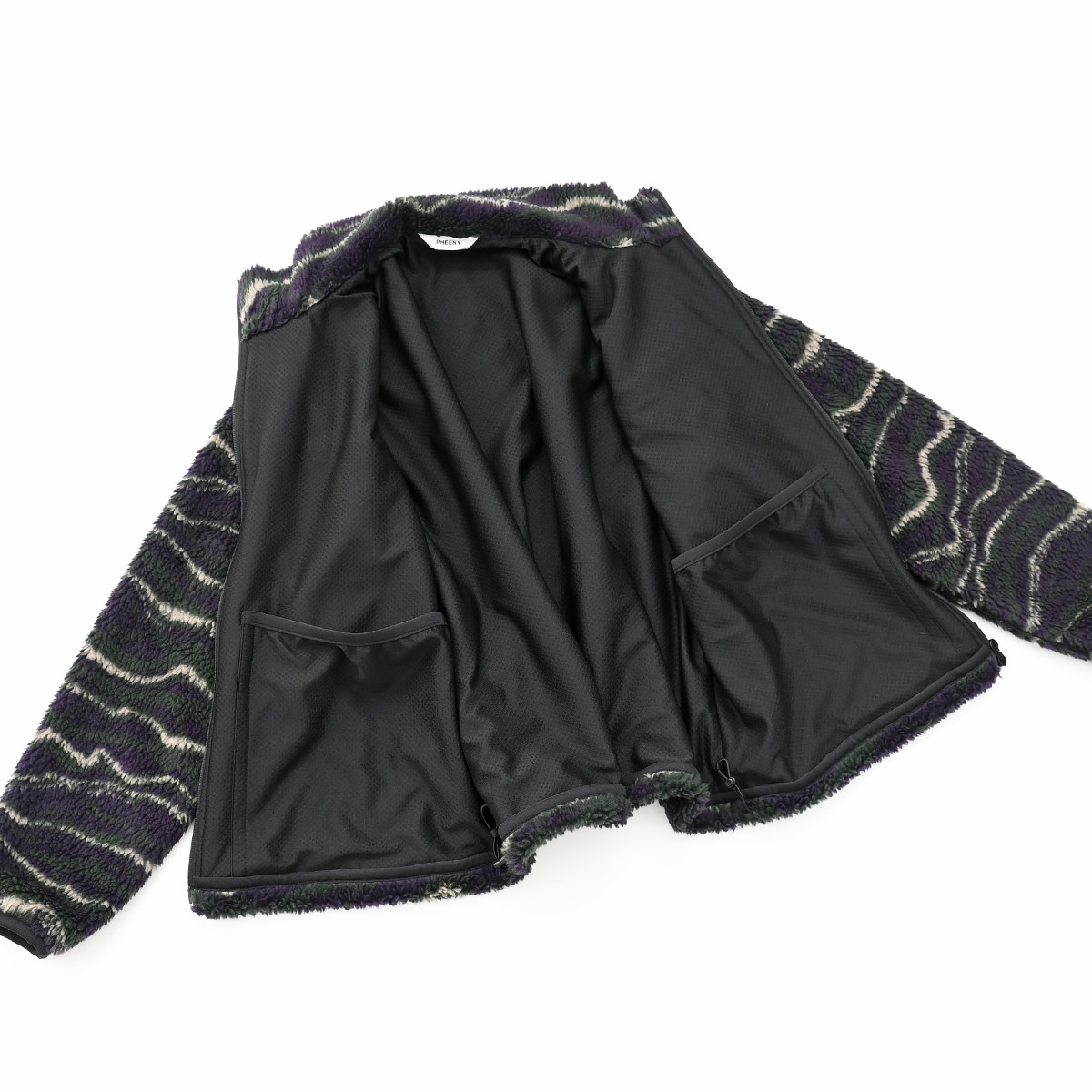 PHEENY(フィーニー) Wave boa jacket