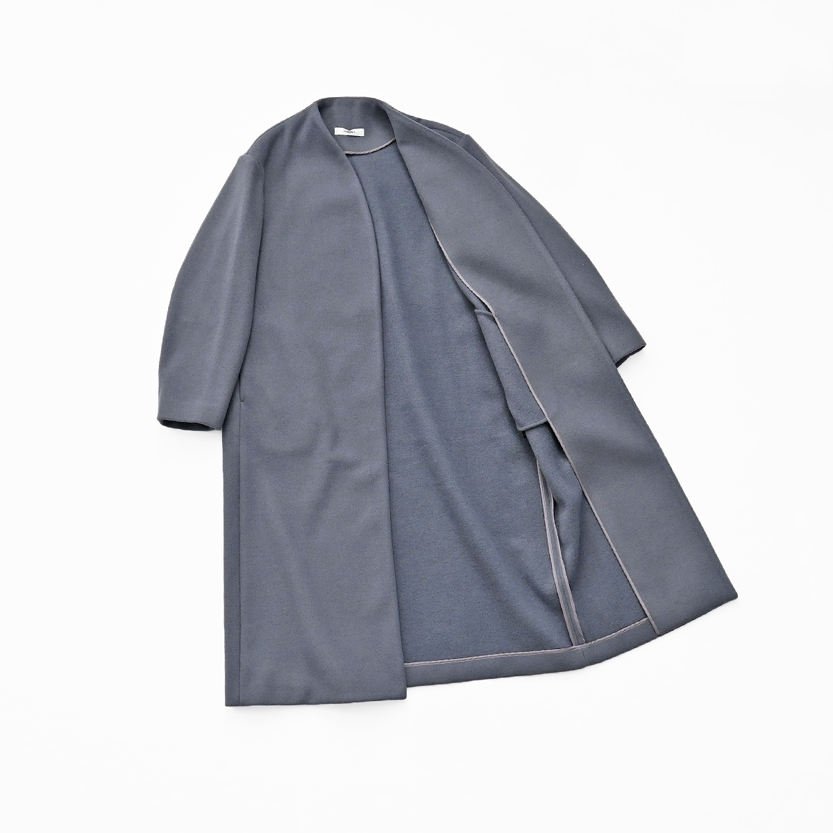 PHEENY(フィーニー) Needle rever stretch scarf coat