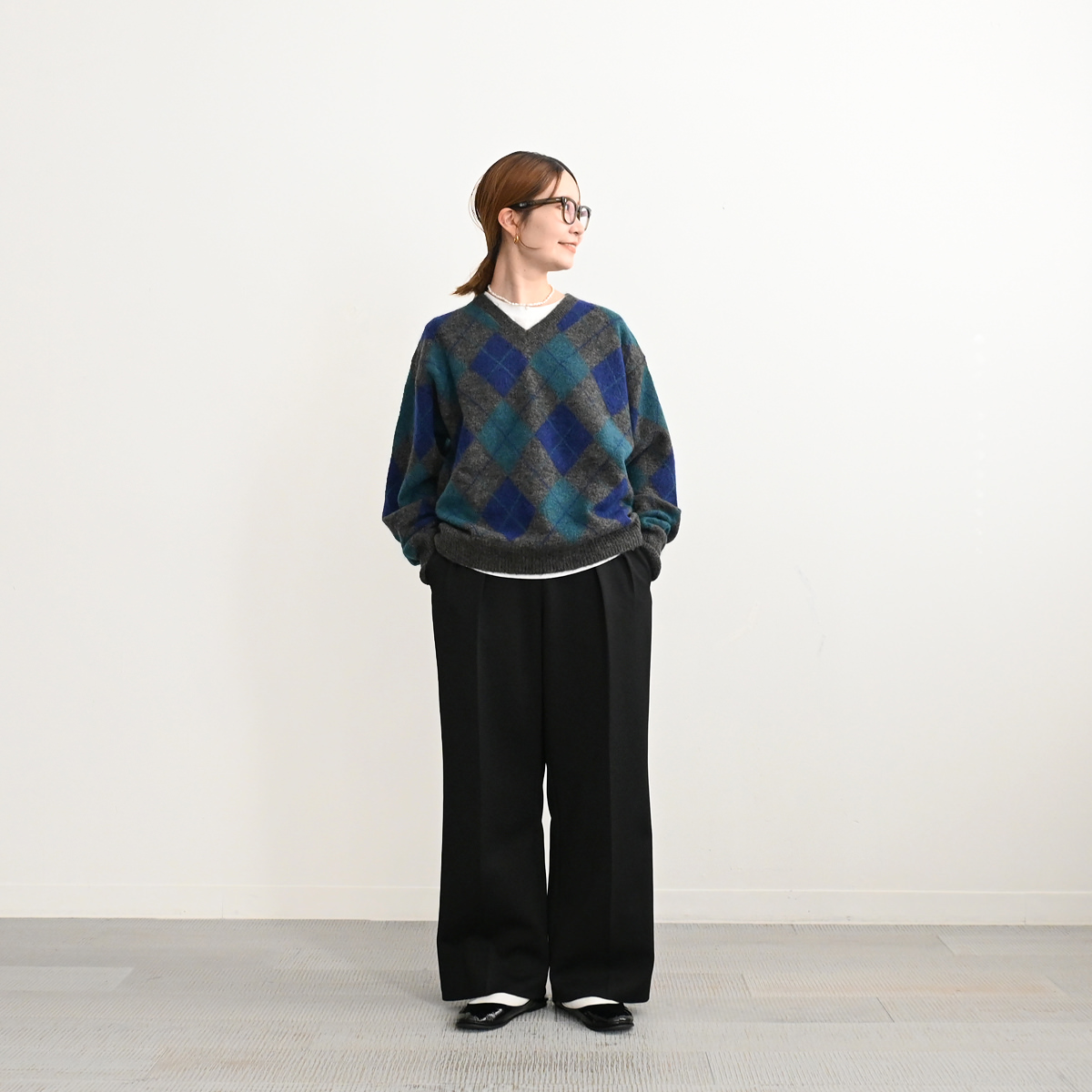 PHEENY(フィーニー) Amunzen 2 tuck wide pants