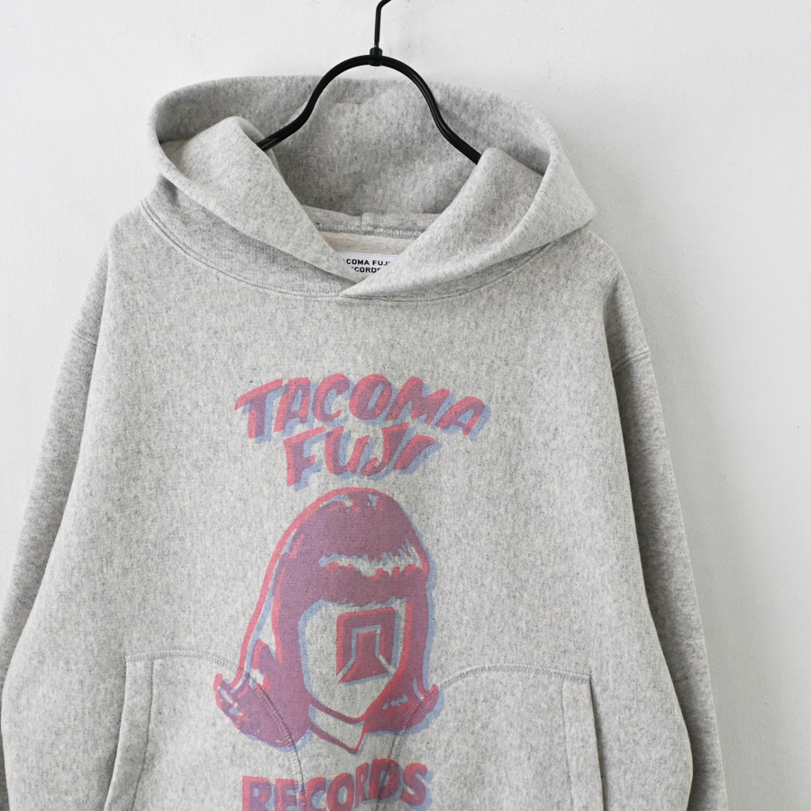 TACOMA FUJI RECORDS / LOGO Hoodie/パーカー/M/コットン/GRY TACOMA FUJI RECORDS(タコマフジレコード) TACOMA FUJI RECORDS LOGO