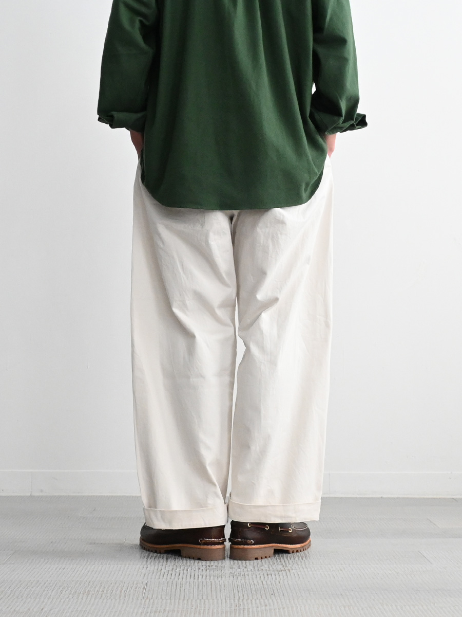 YAECA (ヤエカ) Chino Trousers ,Wide Straight (11052601)