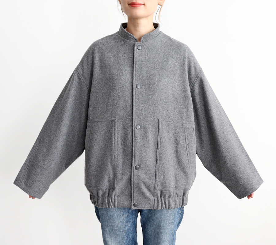 Veritecoeur (ヴェリテクール) ウールフラノブルゾン