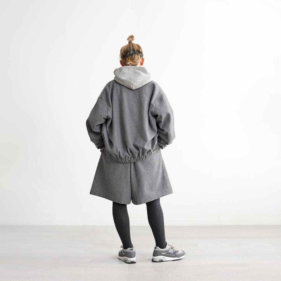 Veritecoeur (ヴェリテクール) ウールフラノブルゾン