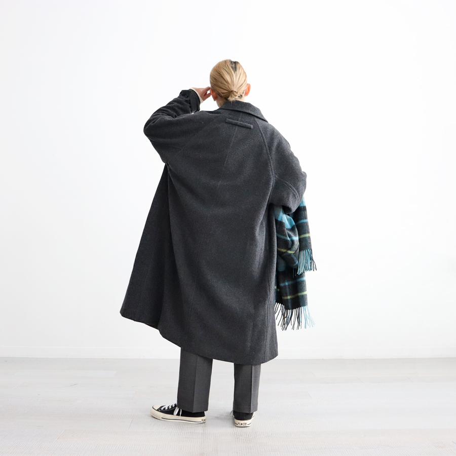 onefifth モッズコート ウールメルトン ブラック SUIT SELECT モッズコート コート メルトンフーデッドコート メンズ