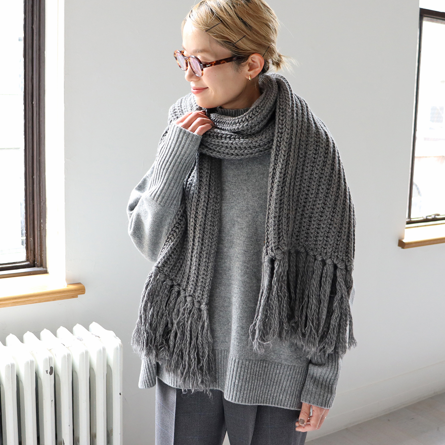 BATONER (バトナー) ローゲージ・フリンジマフラー