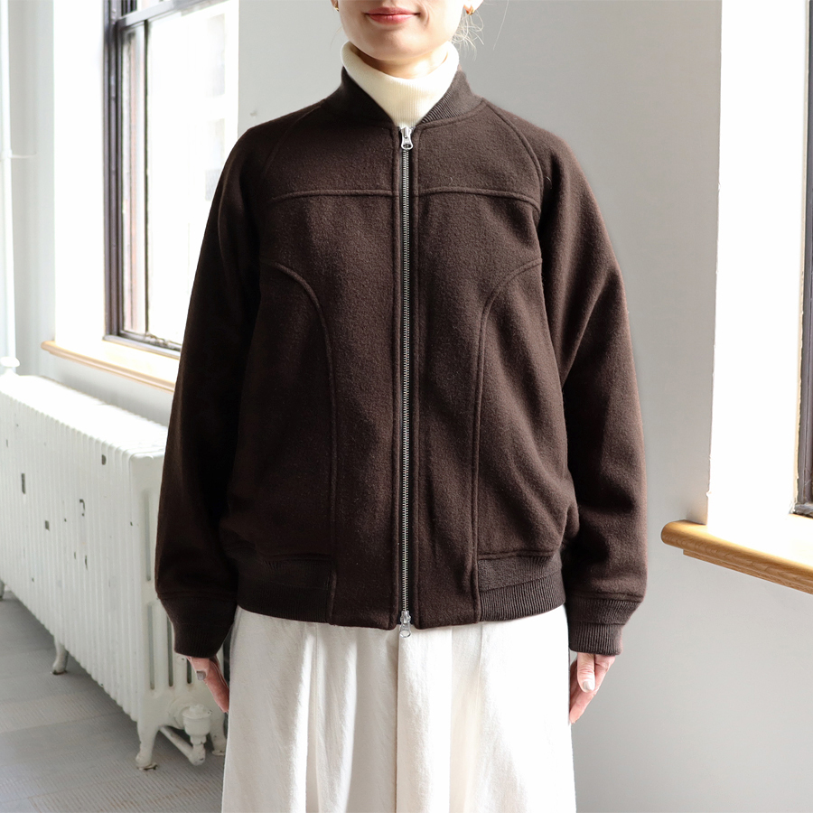 ONE FIFTH (ワンフィフス) ウールメルトン・ブルゾン