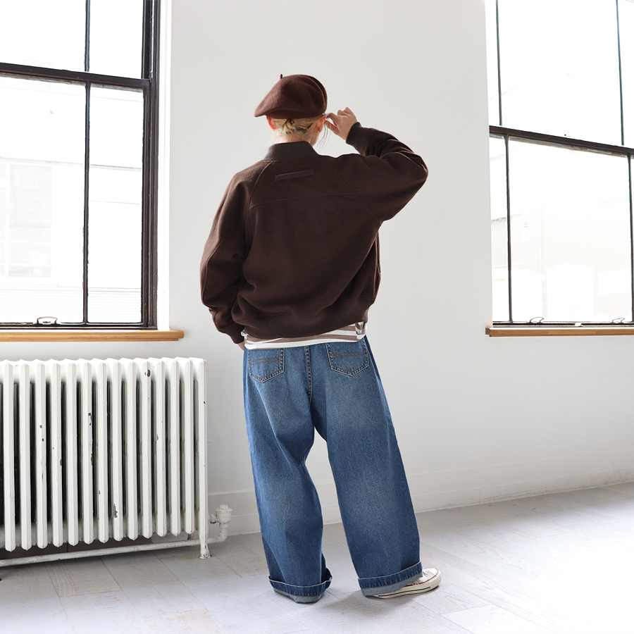 ONE FIFTH (ワンフィフス) ウールメルトン・ブルゾン