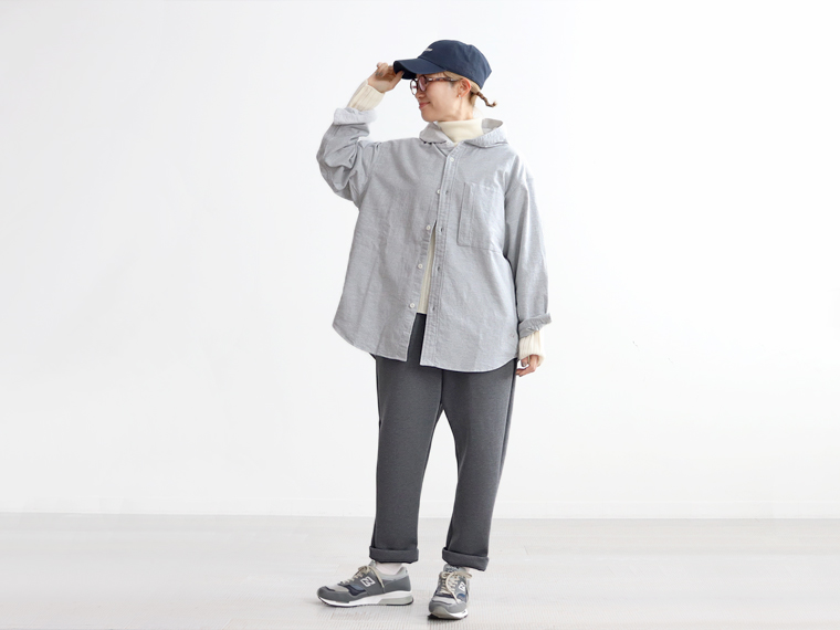 Yちゃん　グレー24 THE NORTH FACE PURPLE LABEL (ザ ノースフェイス パープルレーベル