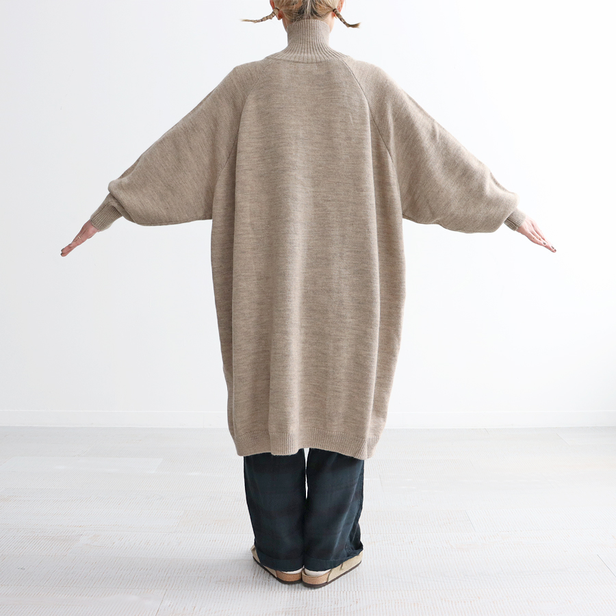 SOIL (ソイル) ウール・ロングカーディガン（全2色）