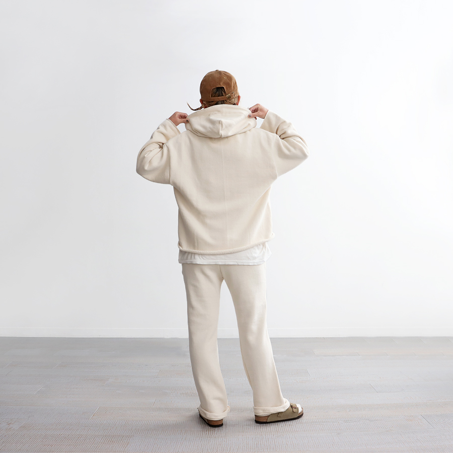 Ohh! (オー) レースアップ・スウェットパーカー