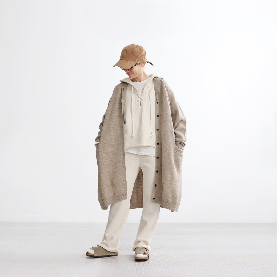 SOIL (ソイル) ウール・ロングカーディガン（全2色）