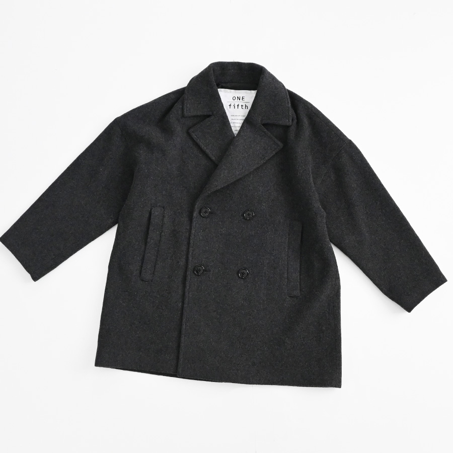 ONE FIFTH (ワンフィフス) ウールメルトン・ダブルコート