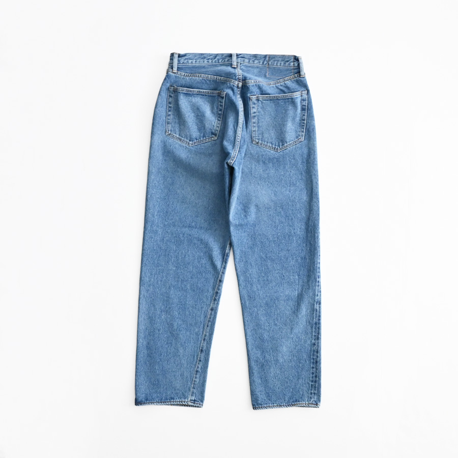 KAPTAIN SUNSHINE 5P Zipper Front Denim Pants -Vintage Wash