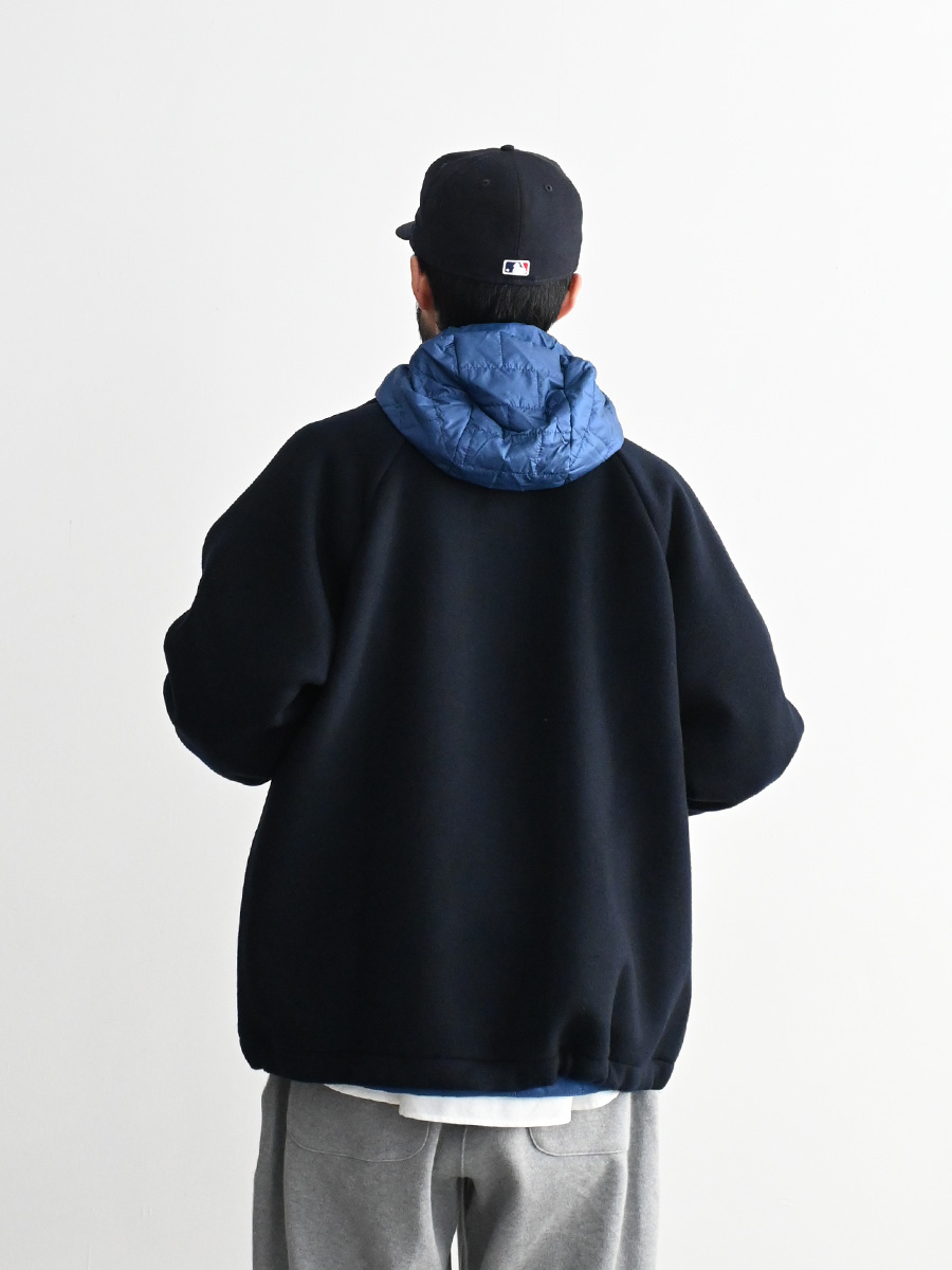 maillot mature(マイヨマチュア) Double Face Beaver Coach Jacket