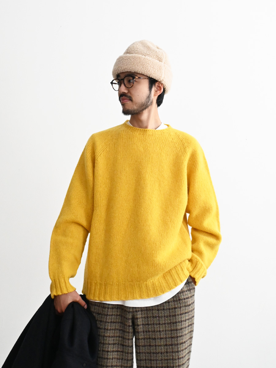 完売品RUSSELUNO イエロー セーター サイズ6 t9a0198-6.jpg