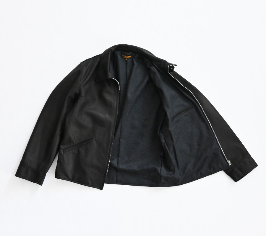 a vontage レザー　ジャケット　スポーツ A VONTADE アボンタージ Leather Sport Jacket- RD-0113-25AW -レザー