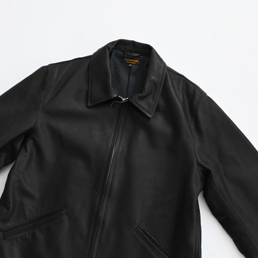 a vontage レザー　ジャケット　スポーツ A VONTADE アボンタージ Leather Sport Jacket- RD-0113-25AW -レザー