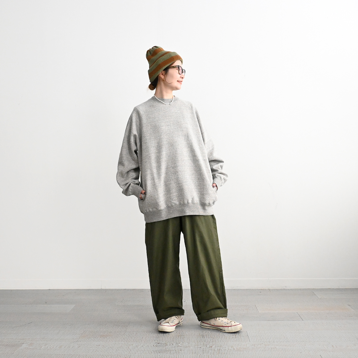 maillot(マイヨ) Soft Warm Sweat Big Crew Trainer (スウェット