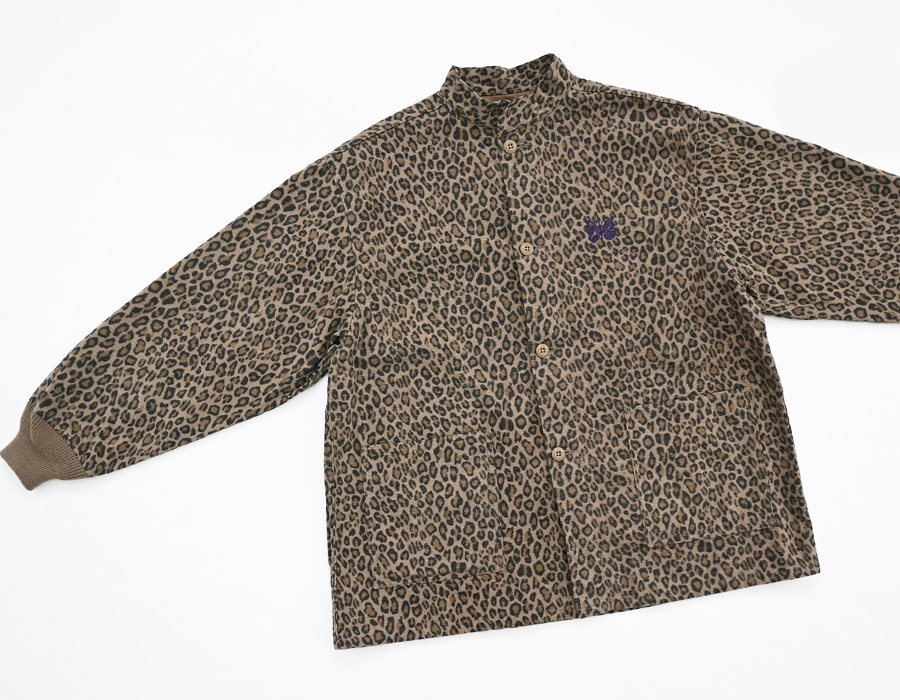Needles レオパードシャツ　ブルゾン　ジャケット Needles レオパードシャツ ブルゾン ジャケット