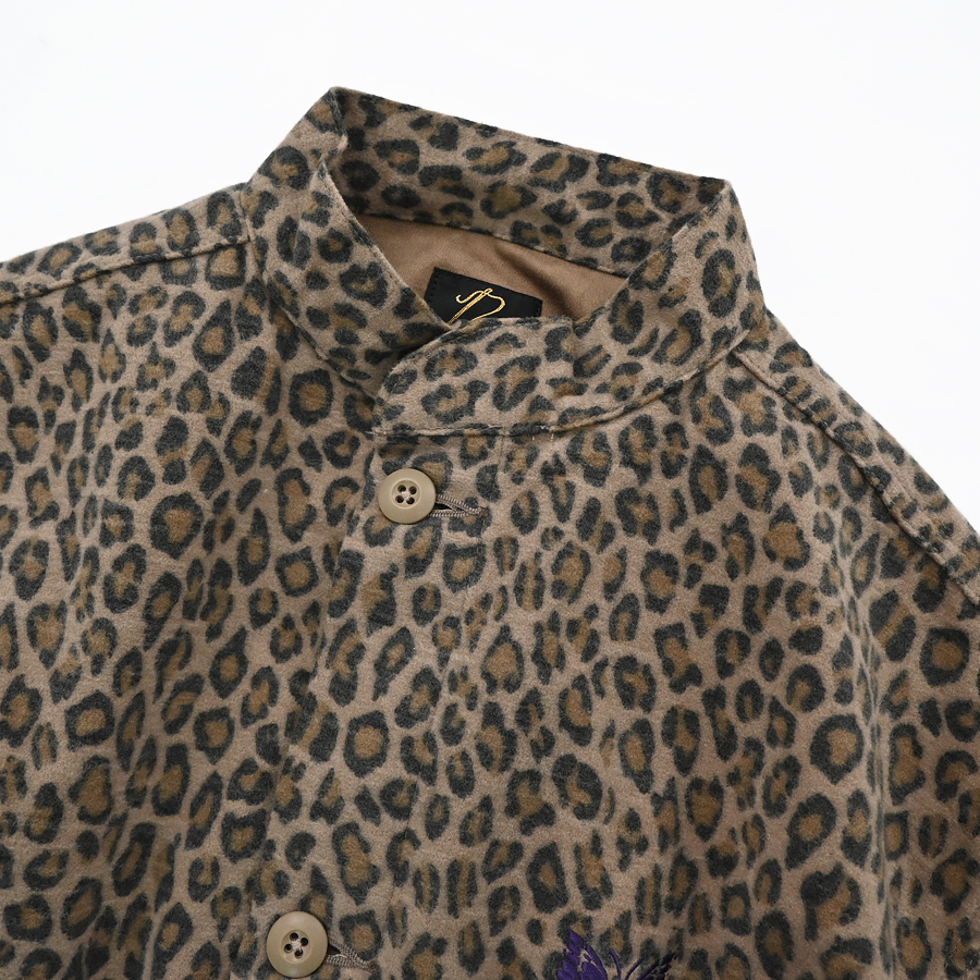 Needles (ニードルズ) Army Shirt - Brushed Asteen（レオパード