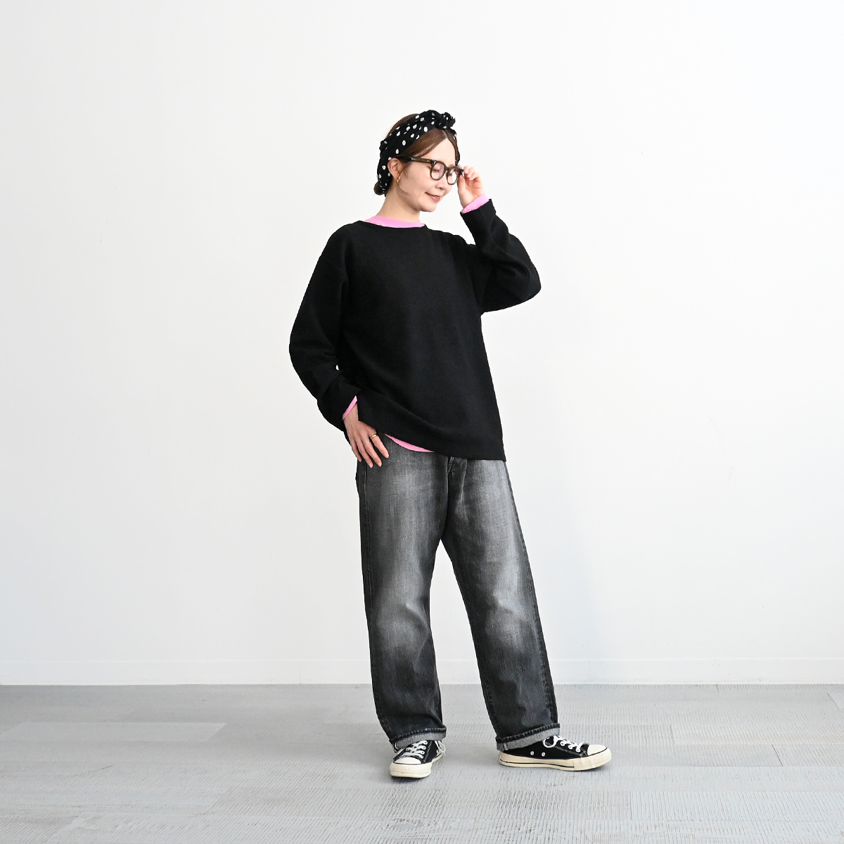 ORDINARY FITS(オーディナリーフィッツ）BASQUE KNIT / KN007-325