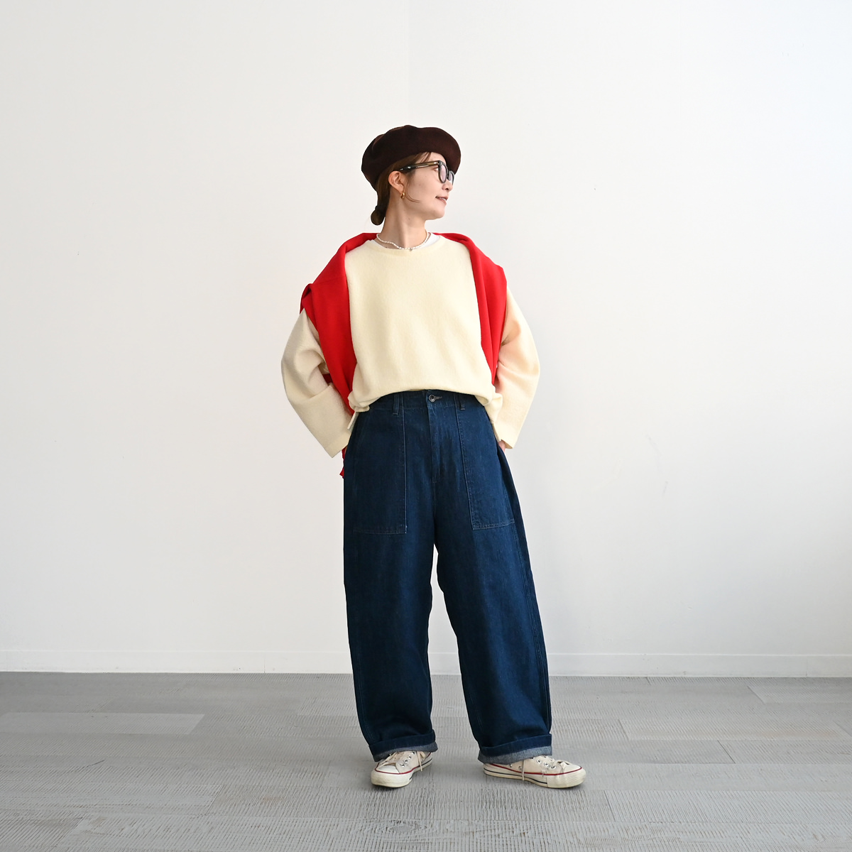 ORDINARY FITS(オーディナリーフィッツ）BASQUE KNIT / KN007-325