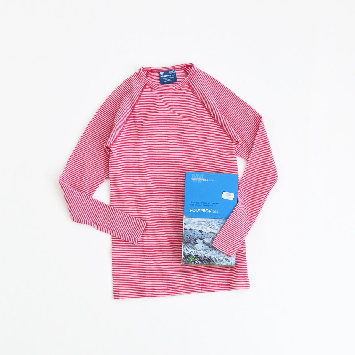 WILDERNESS WEAR(ウィルダネスウエア) Polypro+190 Long Sleeve Crew