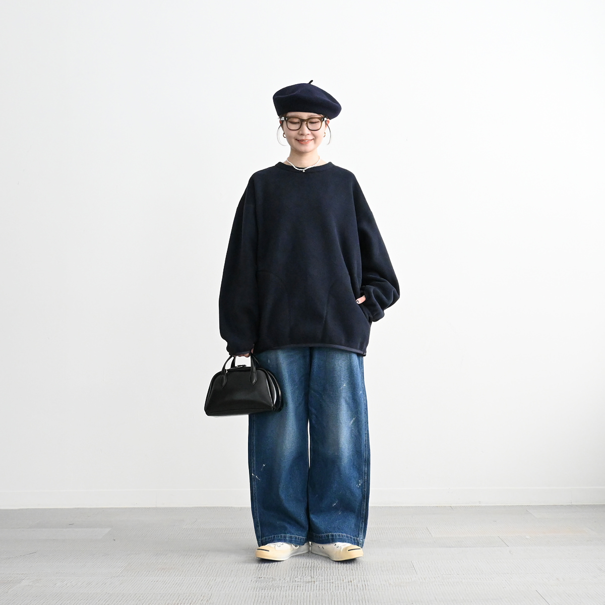 maillot (マイヨ) Micro Fleece Pocket Crew Trainer (マイクロ