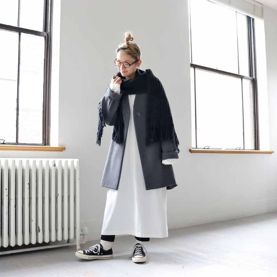 TRAVAIL MANUEL (トラバイユマニュアル) ウールビーバー・ネイプカラー