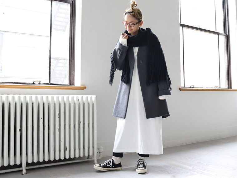 TRAVAIL MANUEL (トラバイユマニュアル) ウールビーバー・ネイプカラー