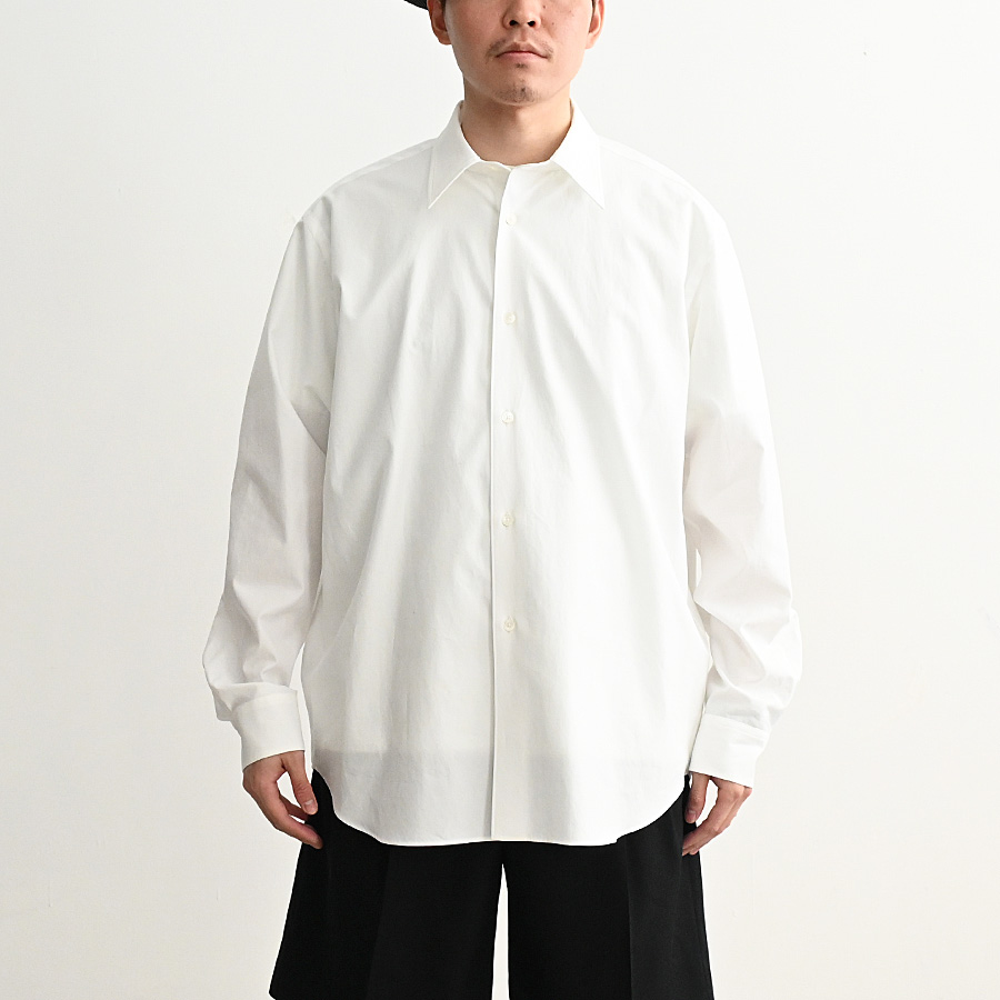 AURALEE/オーラリーWASHED FINX TWILL SHIRTサイズ5 AURALEE (オーラリー) WASHED FINX TWILL SHIRT