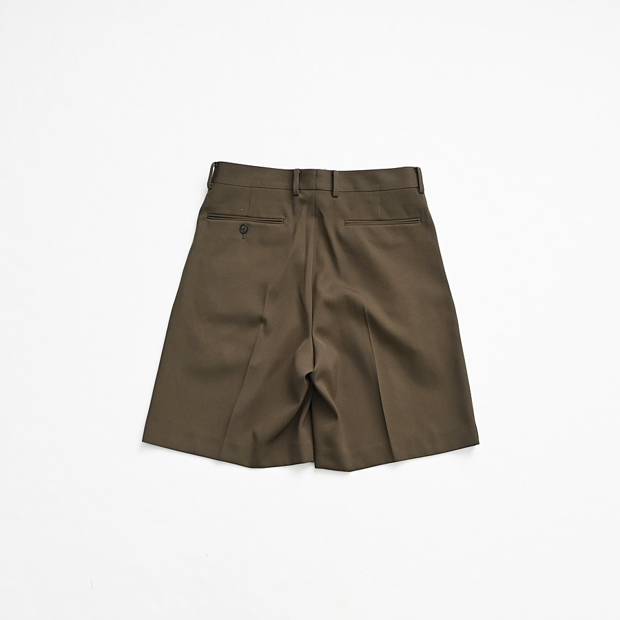 AURALEE (オーラリー) LIGHT WOOL MAX GABARDINE SHORTS