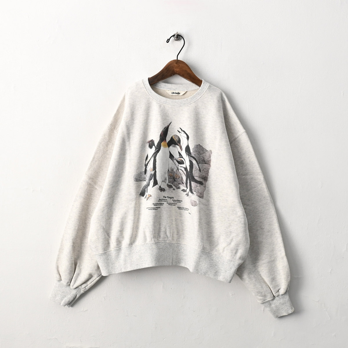Oblada(オブラダ) PENGUINES SWEAT