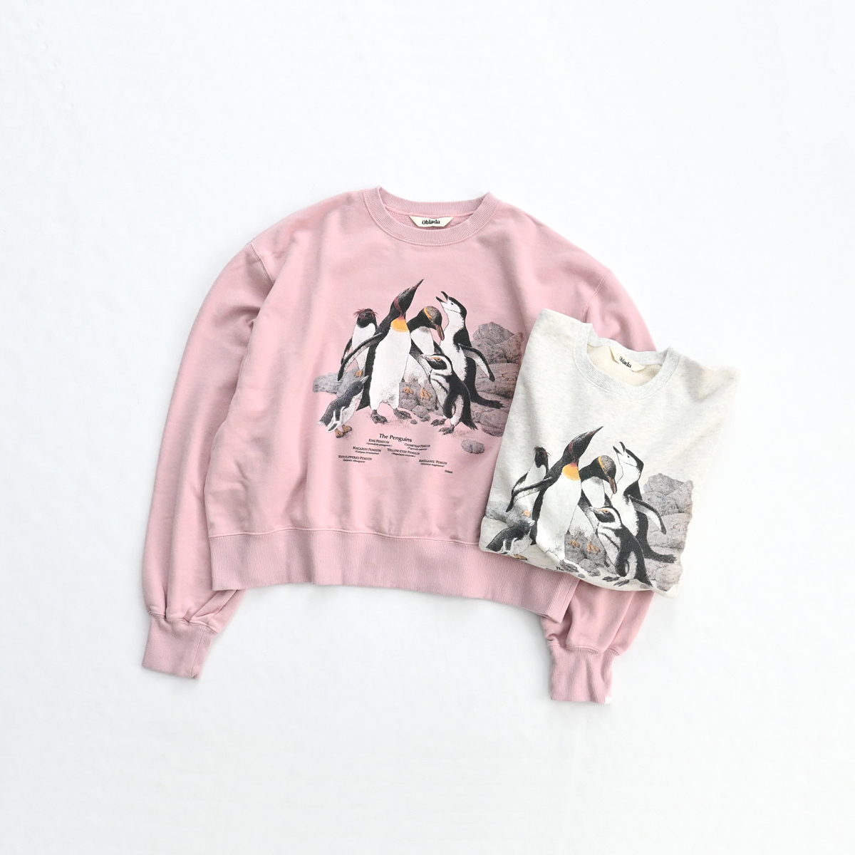 【KIKIお取り置き12/6まで】Oblada オブラダ スウェット Oblada(オブラダ)｜BEARS スウェット/ブルー の通販｜ELLESHOP・(エル