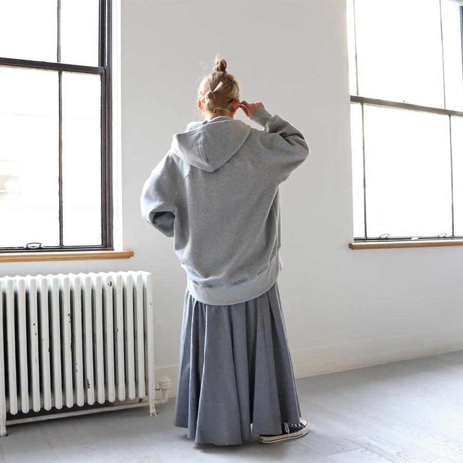 Americana (アメリカーナ) C/A裏起毛・ジップパーカー