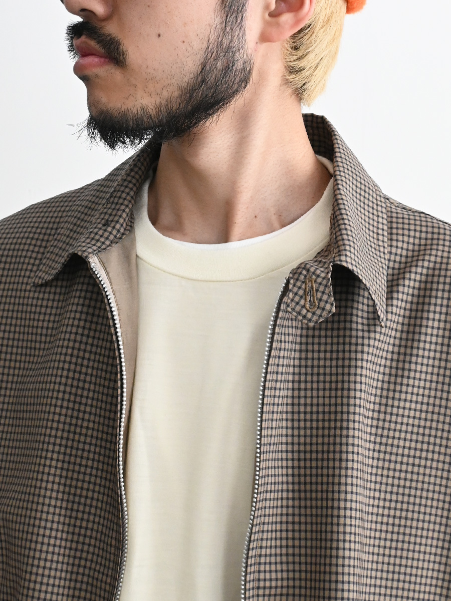 KAPTAIN SUNSHINE Summer Wool Zip Blouson