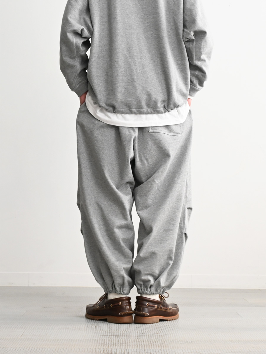 HAVERSACK (ハバーサック) ハイゲージ裏毛 トラックパンツ