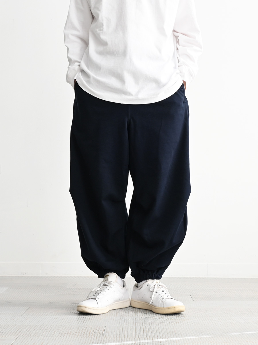 HAVERSACK (ハバーサック) ハイゲージ裏毛 トラックパンツ